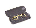 Dollhouse Miniature Eye Glasses In Case